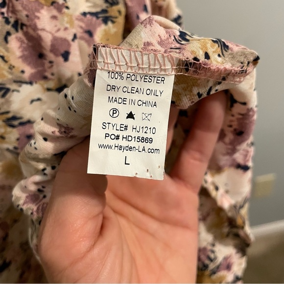 Big Water Blue Sky Floral Kimono - Picture 5 of 7